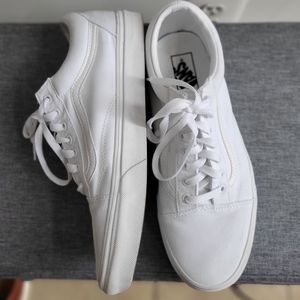 Vans White shoes Size 11.5 Mens